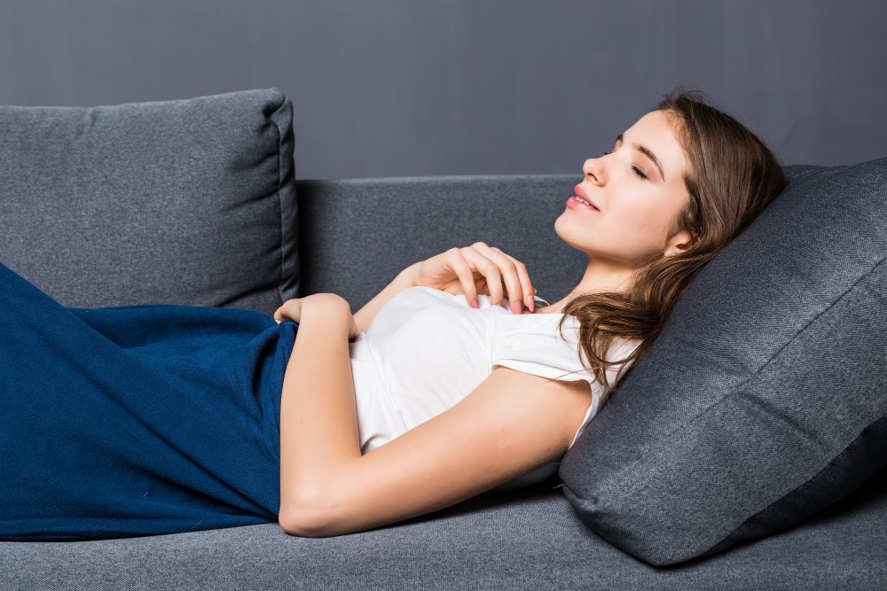 woman having hypnotherapy