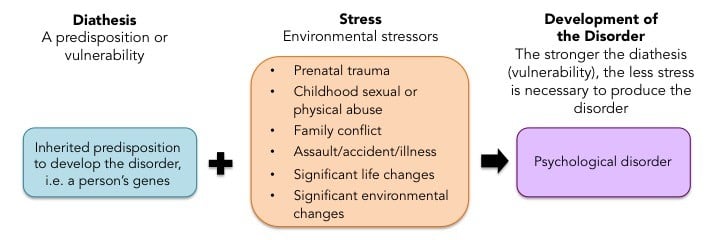 diathesis-stress model